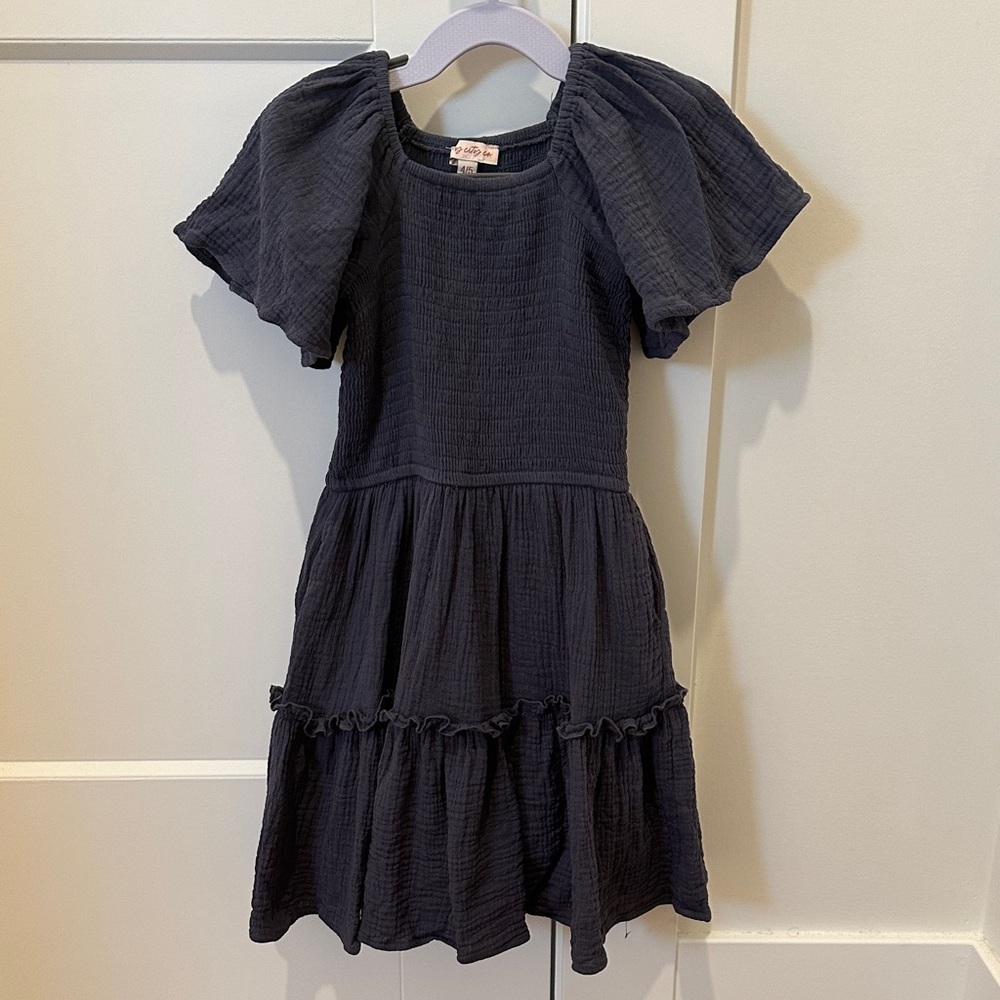 Ivy City Navy Kids Dress